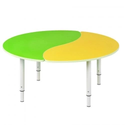 Modular children's table "Yin-Yan"