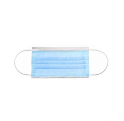 Personal protective masks made of synthetic nonwoven material