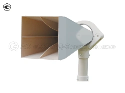 P6-129 broadband dual channel measuring horn antenna (with biorthogonal linear polarisation)