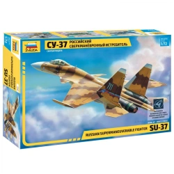 Prefabricated model Soviet Su-27 air superiority fighter aircraft