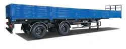 Semitrailer 588522 with axles PLANT 1201/1202-2410002, tyres KAMA