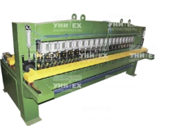Automated welding line of MTM type on the basis of welding machine MTM-177.04P