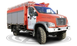 Fire tanker truck, modification 2322PN based on chassis GAZ S41A23, GAZ S41A43