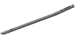Intramedullary humerus pins Ø 7.5 mm, length 180 to 320 mm, article number 658.XXX