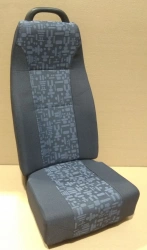 Passenger seat with handrail A64R42.6820014-21*0004/COT2015.1-6830020-10 - 02 upholstery Friend light coloured