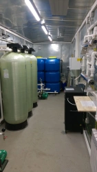 Equipment for drinking water treatment and purification: filtering unit model LSV 100-20