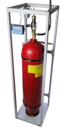 Gas fire extinguishing modules type 2MP