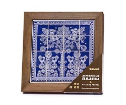 Puzzles "Russian Patterns" "Vologda Lace" (16 pieces) article 133