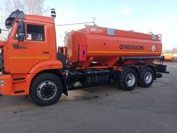 Tank truck AC-17, type TK364010 (modification 4693D1) on chassis KAMAZ KAMAZ-018/2011/TRCU-3axle-102