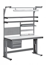 Industrial furniture, including antistatic (ESD) series "Comfort", Viking: SR Comfort, work table
