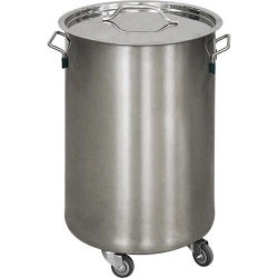Trolleys-tanks for waste of MSW type