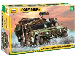 Assembled model American army all-terrain vehicle "Hummer"