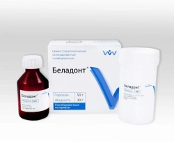 Dental silicophosphate filling cement Beladont