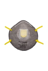 Dustproof aerosol filtering half-mask, iNEX trade mark, model 1022 with carbon filter (protection class FFP2 NR D).