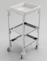 Medical trolley universal TM-"KRONT" according to TU 32.50.50-090-11769436-2023 in version TMp-"KRONT"-5p