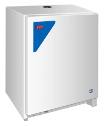 Air thermostat for providing temperature regime of temperature control during bacteriological and biochemical tests.