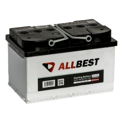 Lead battery for starting piston engines 6ST-74VL "ALLBEST"