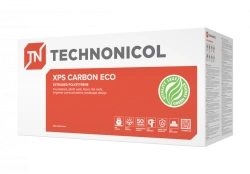 Extruded polystyrene foam plates TECHNICOL CARBON ECO