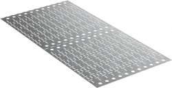 CDP00-4-400-3000-3000-D12-HDZ Bottom perforated insert LESTA 400x3000-1,2 HDZ IEK