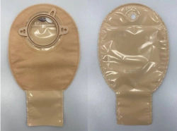 Means of rehabilitation for stoma use: stoma bag undrained, stoma bag drained according to TU 32.50.13-003.