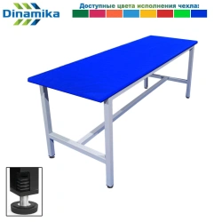 Locker room cloakroom bench (semi-soft)