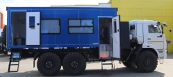Special passenger vehicles mod. 4237R1, 4237R2 (without tachograph, without CMU) based on KAMAZ chassis mods. 43118-37, 5350-37/