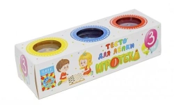 Playdough "Igroteca", 3 colours*90 grams