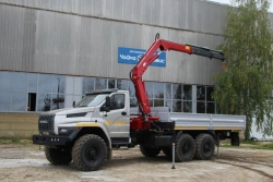 Vehicle with CMU model NR8082S produced by "Chaika-NN" LLC, modification 2784U2 on URAL chassis: 5557-6151-70, 5557-615.