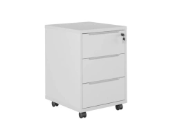 Cabinet with 3 drawers on wheels, art. CLF202