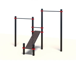 Tourniquets with bench for abs