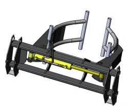 Replacement working body for the SNU-550 universal mounted loader-loader: SNU-550-18 universal gripper.