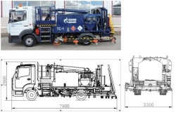 Units for refuelling from a centralised system - ACFS (without the right to drive on public roads).