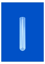 Non-sterile polymeric tube for in vitro diagnostics according to TU 32.50.50-021-54287340-2022: Round bottom tube P2-16-91-PS