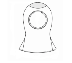 Heat-resistant summer helmet for firemen, article 77-059P