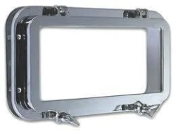 Rectangular steel ship's portholes (type E, type F)