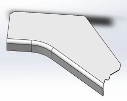 Facing plate PD 2001.67.06.007
