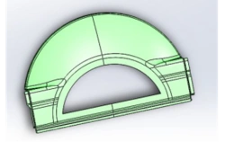 5299-40-5102011 Front left arch trim