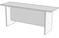 Bench 1000x300x400 LDF 16mm