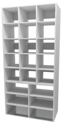 Cupboard for parcels and dispatches MOPS, marking "MS FURNITURE".