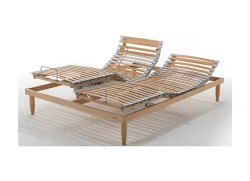 Sofas, sofas, couches with wooden frame convertible into beds : Mattress base model No. 2