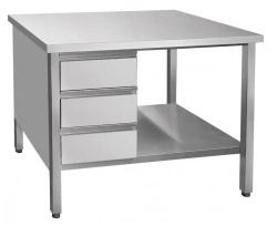 Table with island cabinet STO-7-2