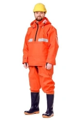 Men's suit "Liquidator"/jacket, dungaree with boots/, model 3.228
