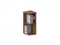 Partner series: corner shelving unit 34