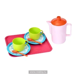 Toy Tea Set Sour Shores / 9 items