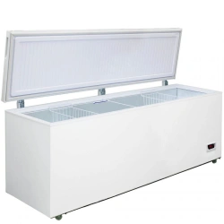 Refrigerated cabinet for food industry "chest" type "Biryusa 680FKDQ"