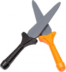 Set of weapons "Assassin" 2 daggers KNOPA 1/20