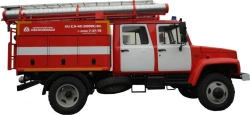Fire tanker truck AC 2,5-40 (33086)-1 VL on base TC 3897, modification 3897-0000010-25