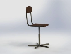Laboratory screw chair