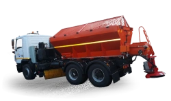 Combined ED 405B1 road machine based on KAMAZ 65111-50 chassis