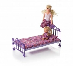 Crib with bed linen (PVC bag)